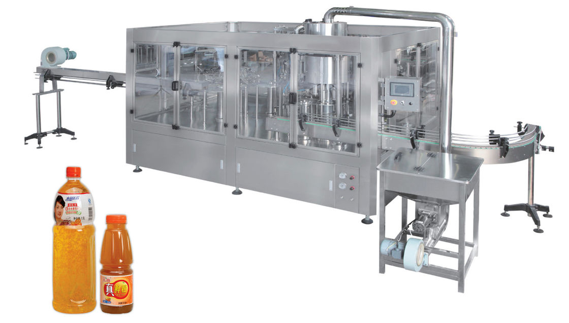 4 in 1 Flaschen-Füllmaschine Monoblock automatischer flüssiger fournisseur